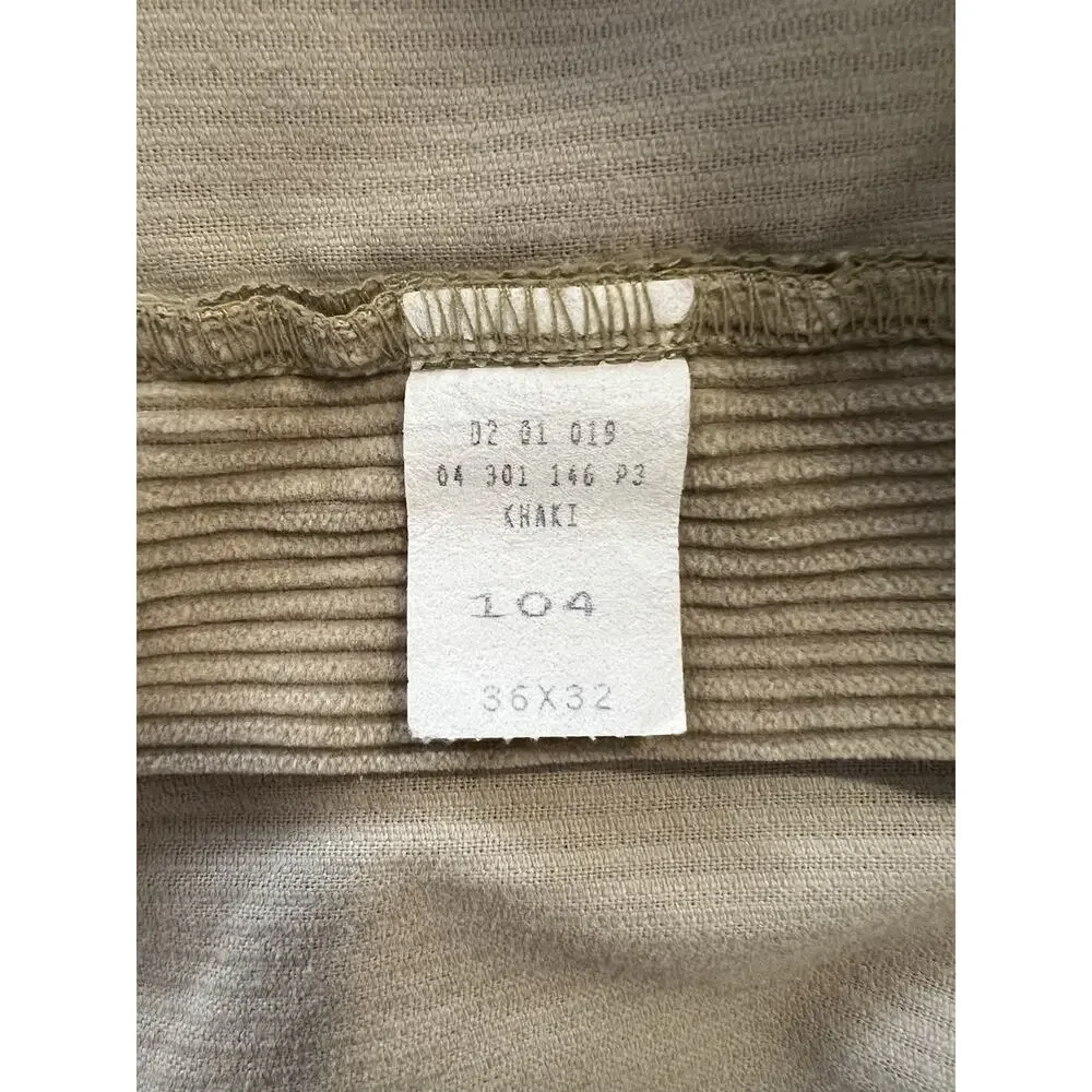 Polo Ralph Lauren Corduroy Pants Mens 36x32 Cords Beige Pants